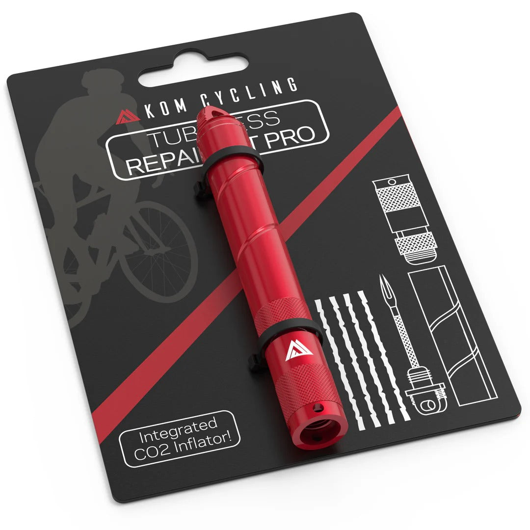 Κιτ επισκευής KOM CYCLING Tubeless PRO Κόκκινο