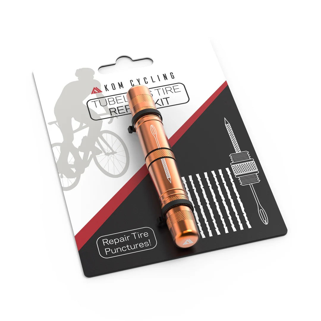 Κιτ επισκευής KOM CYCLING Tubeless Πορτοκαλί