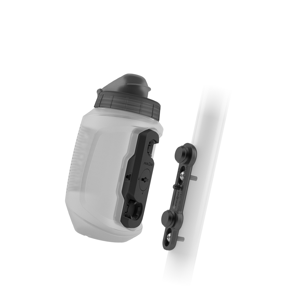 Σετ φιάλης και κλωβού φιάλης FIDLOCK TWIST UNI BASE 550 ml Διαφανές