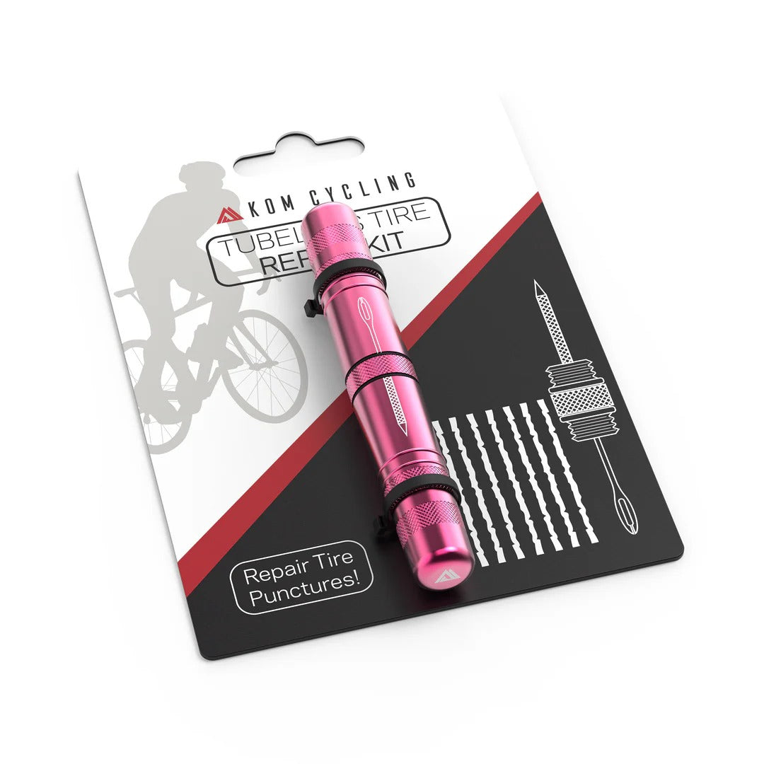 Κιτ επισκευής KOM CYCLING Tubeless Pink