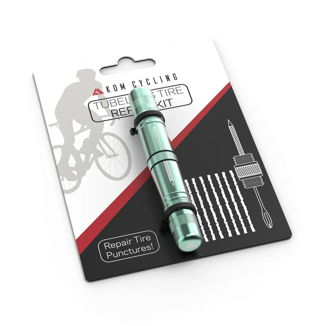 KOM CYCLING Κιτ επισκευής χωρίς σωλήνες Celeste