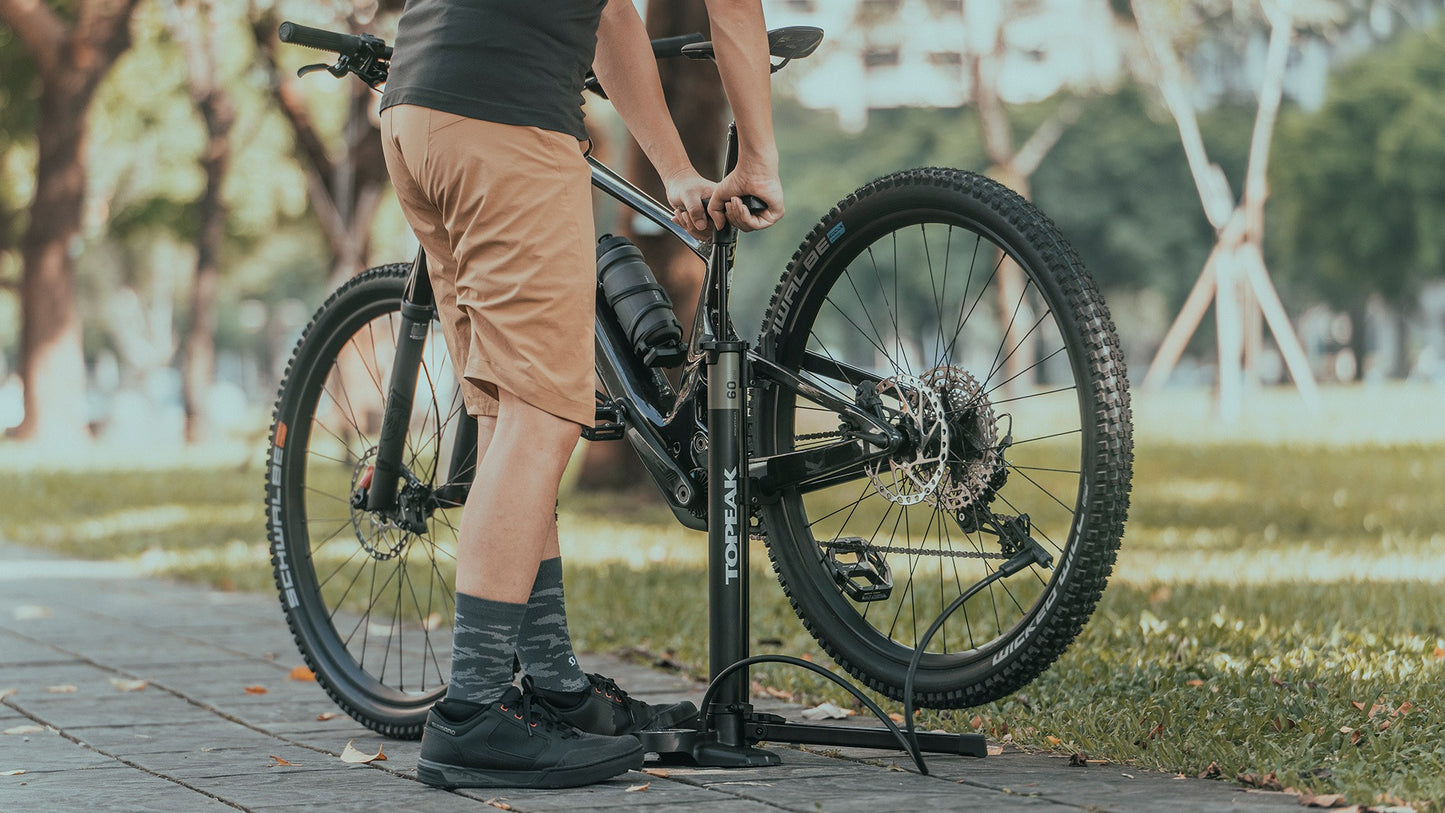 TOPEAK JOE BLOW MOUTAIN EX Αντλία ποδιών μαύρο