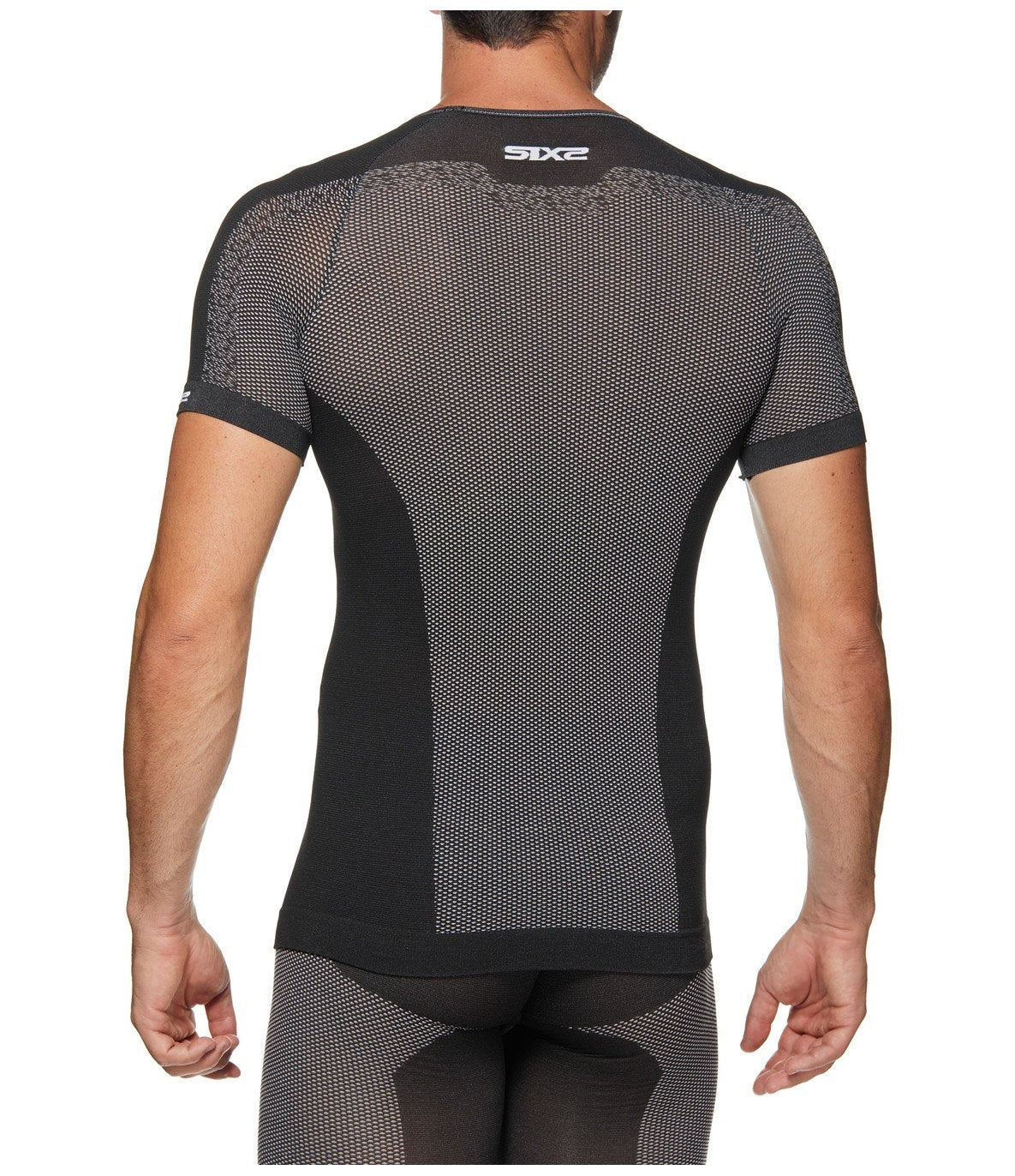 SIXS TS1L BT κοντομάνικο εσώρουχο Carbon Black
