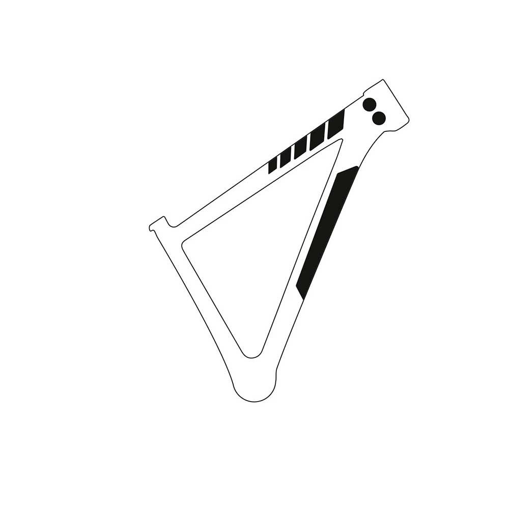 Αυτοκόλλητο προστατευτικό πλαισίου ALL MOUNTAIN STYLE BASIC Cheetah