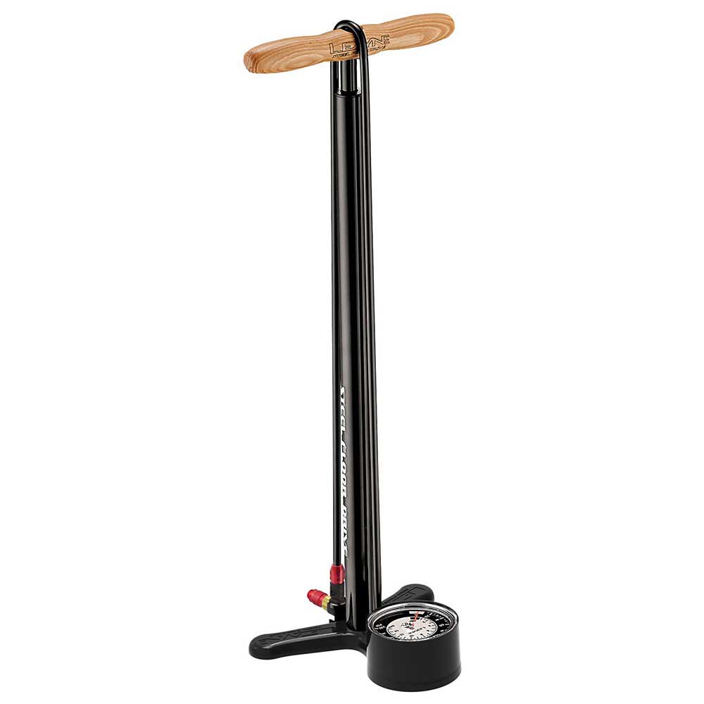 Αντλία ποδιών LEZYNE STEEL DRIVE FLOOR Μαύρο