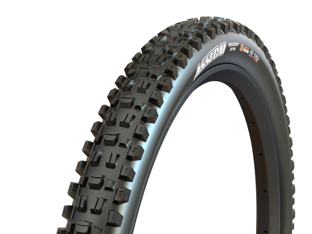 MAXXIS ASSEGAI 29x2.50 WT DH E50 3C MaxxGrip Tubeless Ready Soft Μαύρο ελαστικό