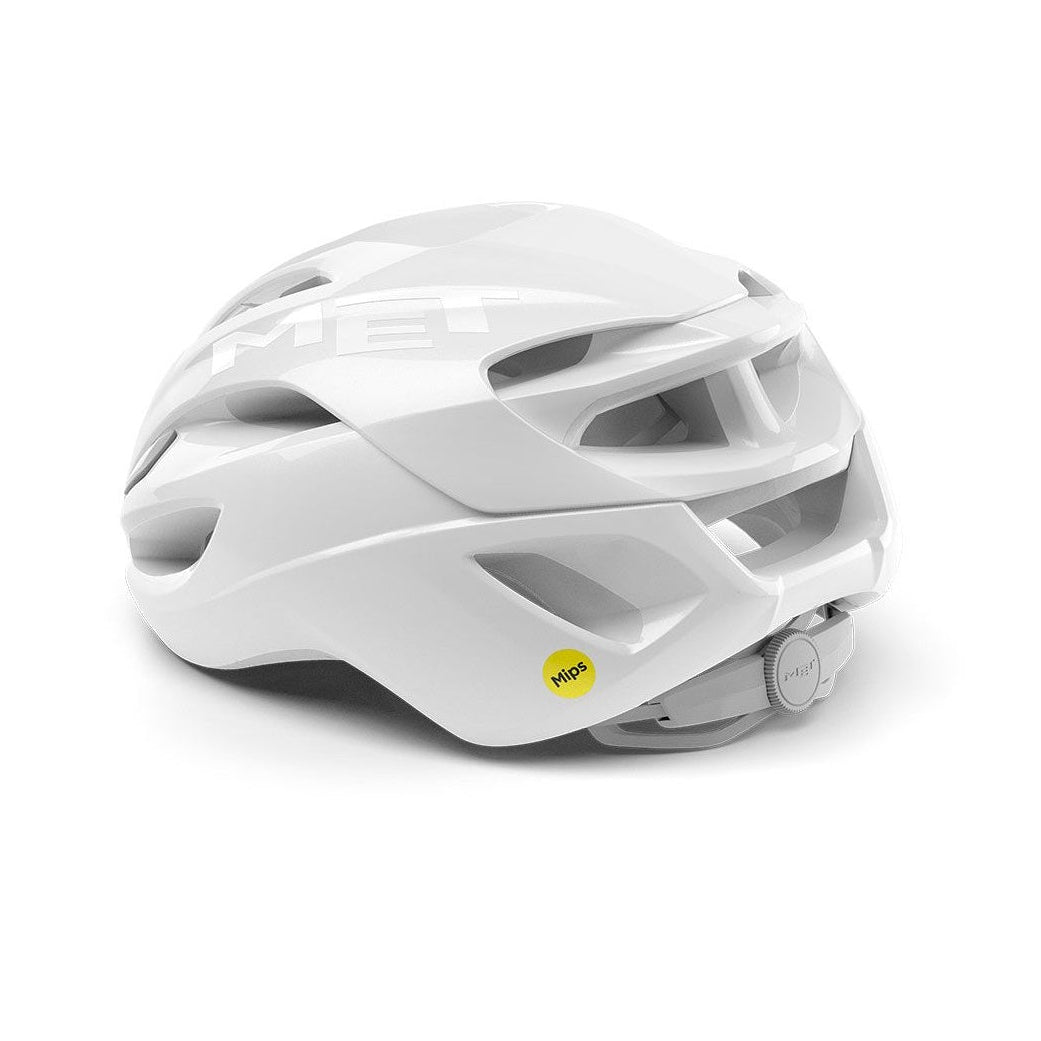 MET RIVALE MIPS Absolute White Limited Edition κράνος δρόμου
