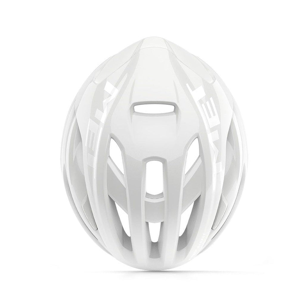 MET RIVALE MIPS Absolute White Limited Edition κράνος δρόμου