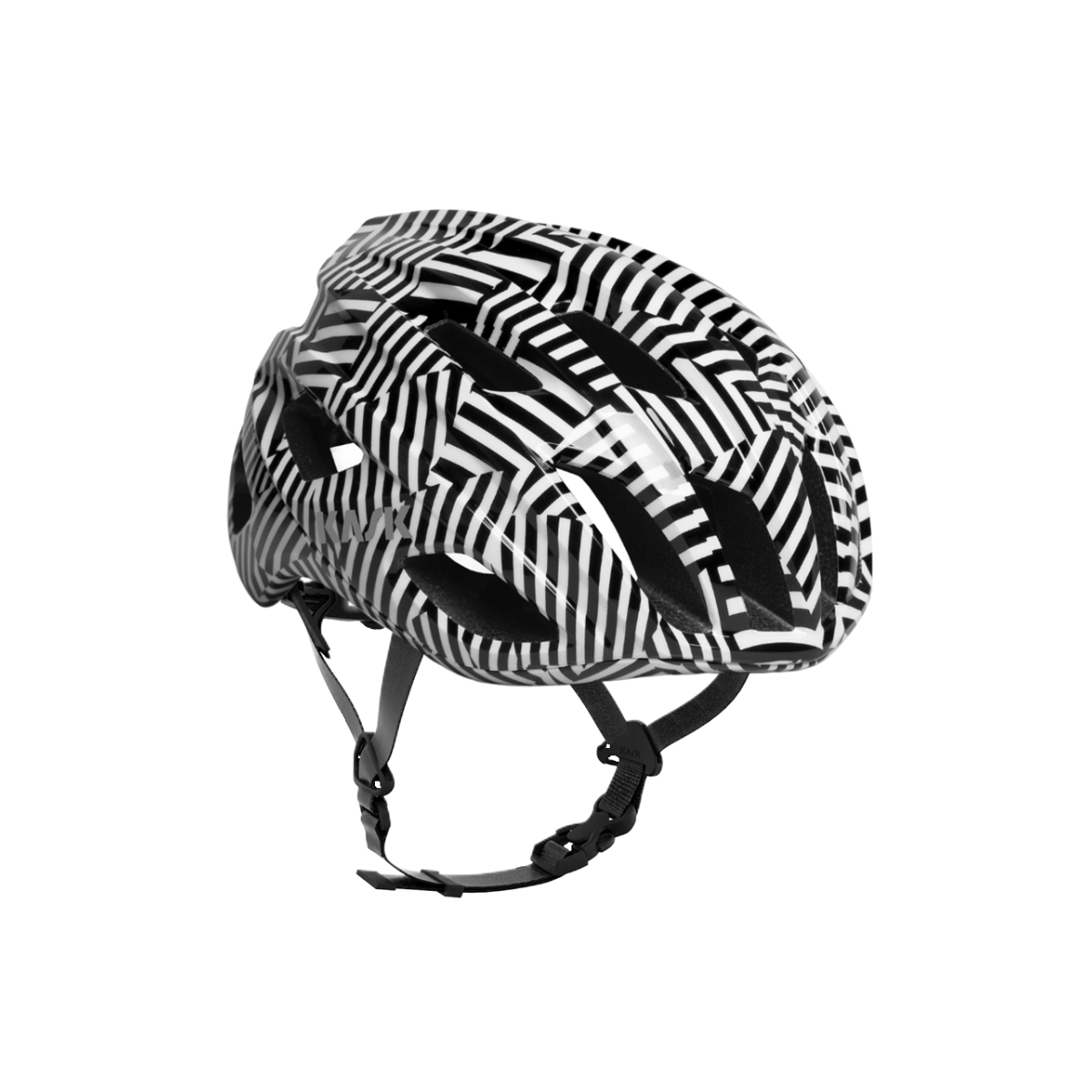 KASK MOJITO CUBED CAMO Κράνος δρόμου μαύρο/λευκό