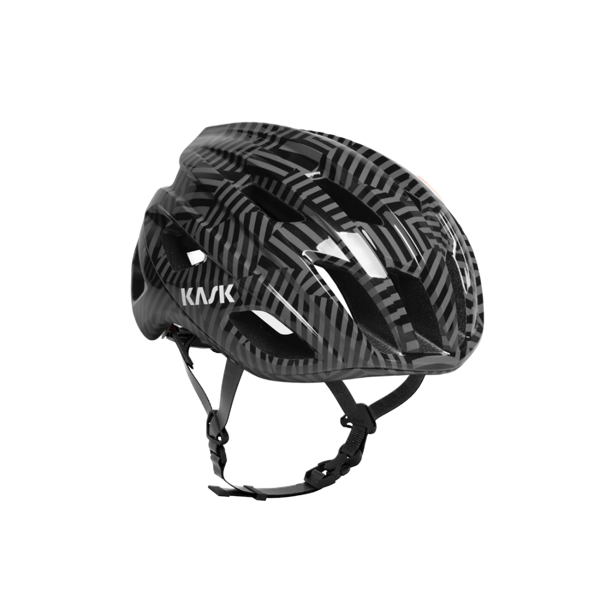 KASK MOJITO CUBED CAMO Κράνος δρόμου μαύρο/γκρι