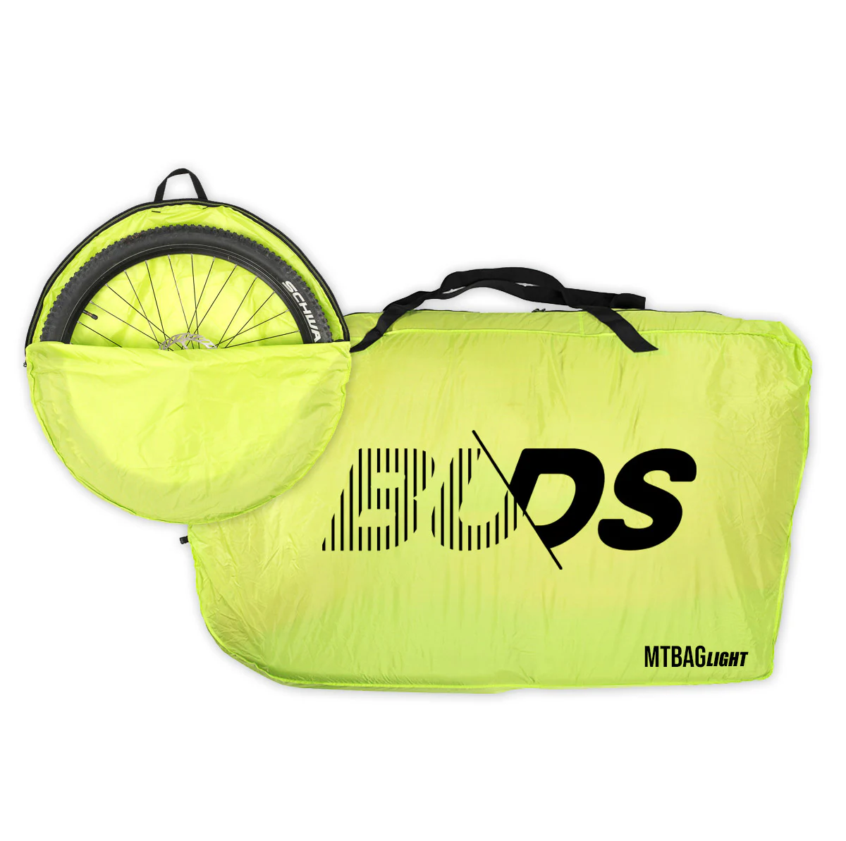 Κάλυμμα ποδηλάτου BUDS MTBAG LIGHT Κίτρινο