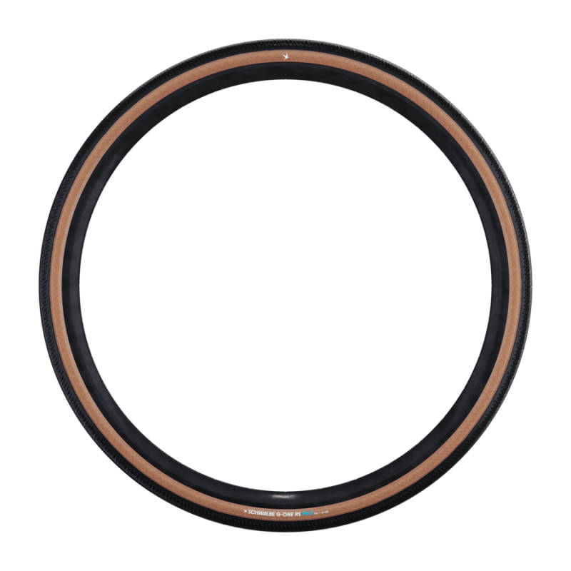SCHWALBE G-ONE RS PRO ADDIX Race V-Guard 700x50C Tubeless Ready Μπεζ ελαστικό