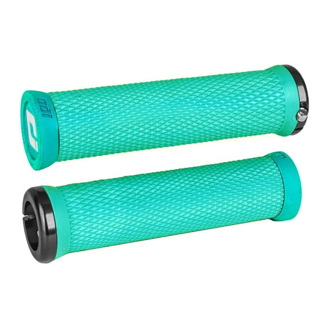 ODI ELITE MOTION V2.1 Lock-on 130 mm λαβές τυρκουάζ