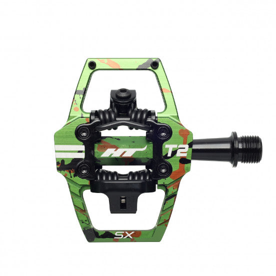 Πετάλια HT COMPONENTS T2 SX BMX Camo Green