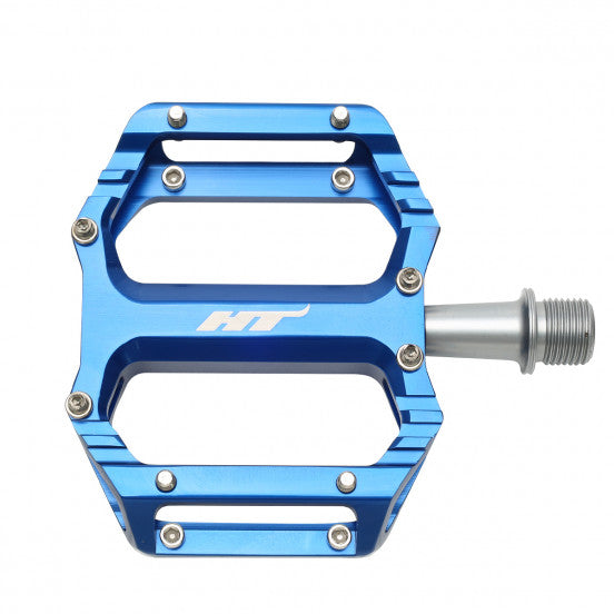 HT COMPONENTS AR09SX Flat Pedals Ναυτικό μπλε