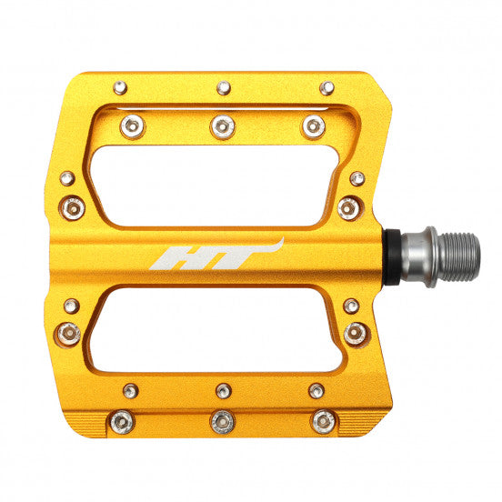 HT Components NANO AN14A χρυσά επίπεδα πεντάλ