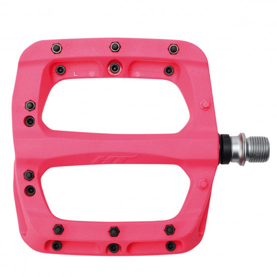 HT COMPONENTS NANO-P Flat Pedals PA03A Ροζ