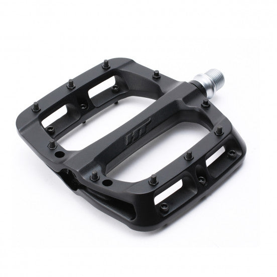 HT COMPONENTS NANO-P Flat Pedals PA03A Μαύρο
