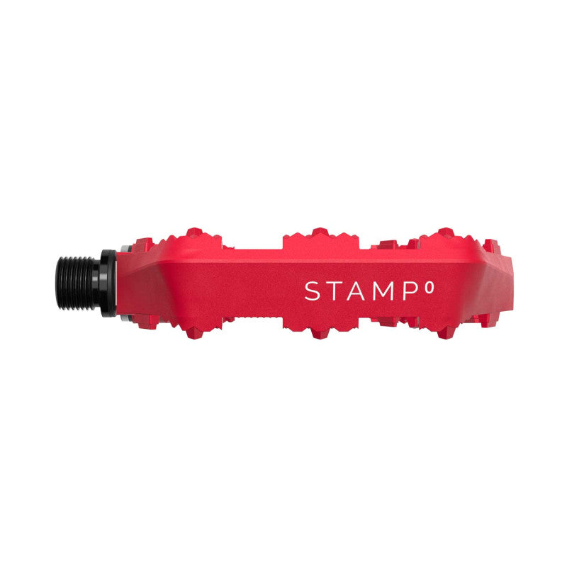 Επίπεδα πετάλια CRANKBROTHERS STAMP 0 Μεγάλο κόκκινο