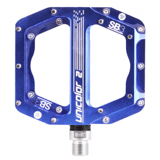 SB3 UNICOLOR 2 flat pedals Blue