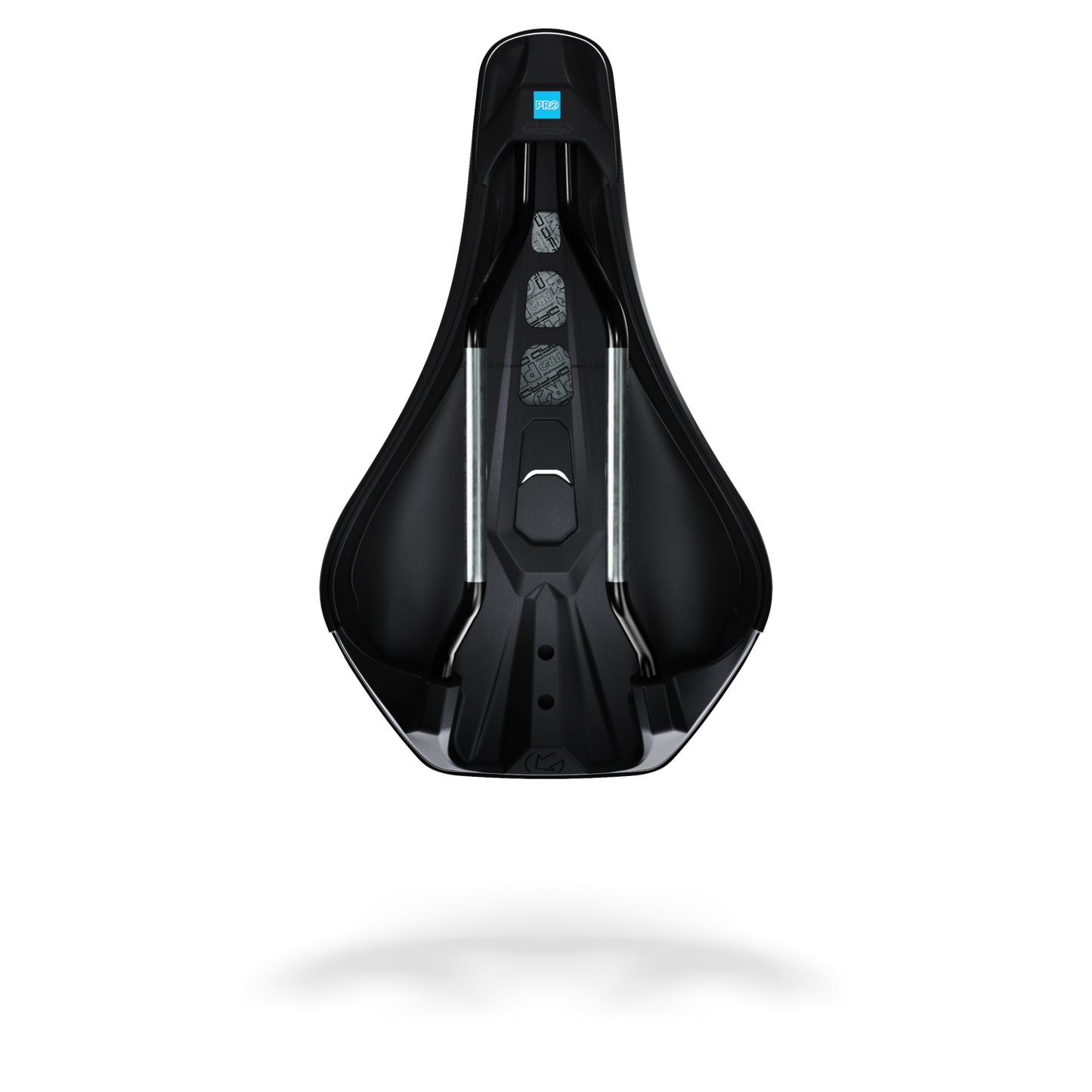 STEALTH OFFROAD PERFORMANCE 142mm PRO Σέλα από ανοξείδωτο χάλυβα ράγες Μαύρο