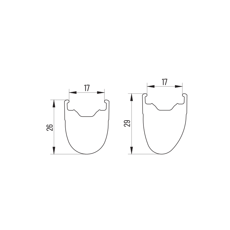 Ζεύγος τροχών MICHE RACE PRO 2 LIGHT με ελαστικά