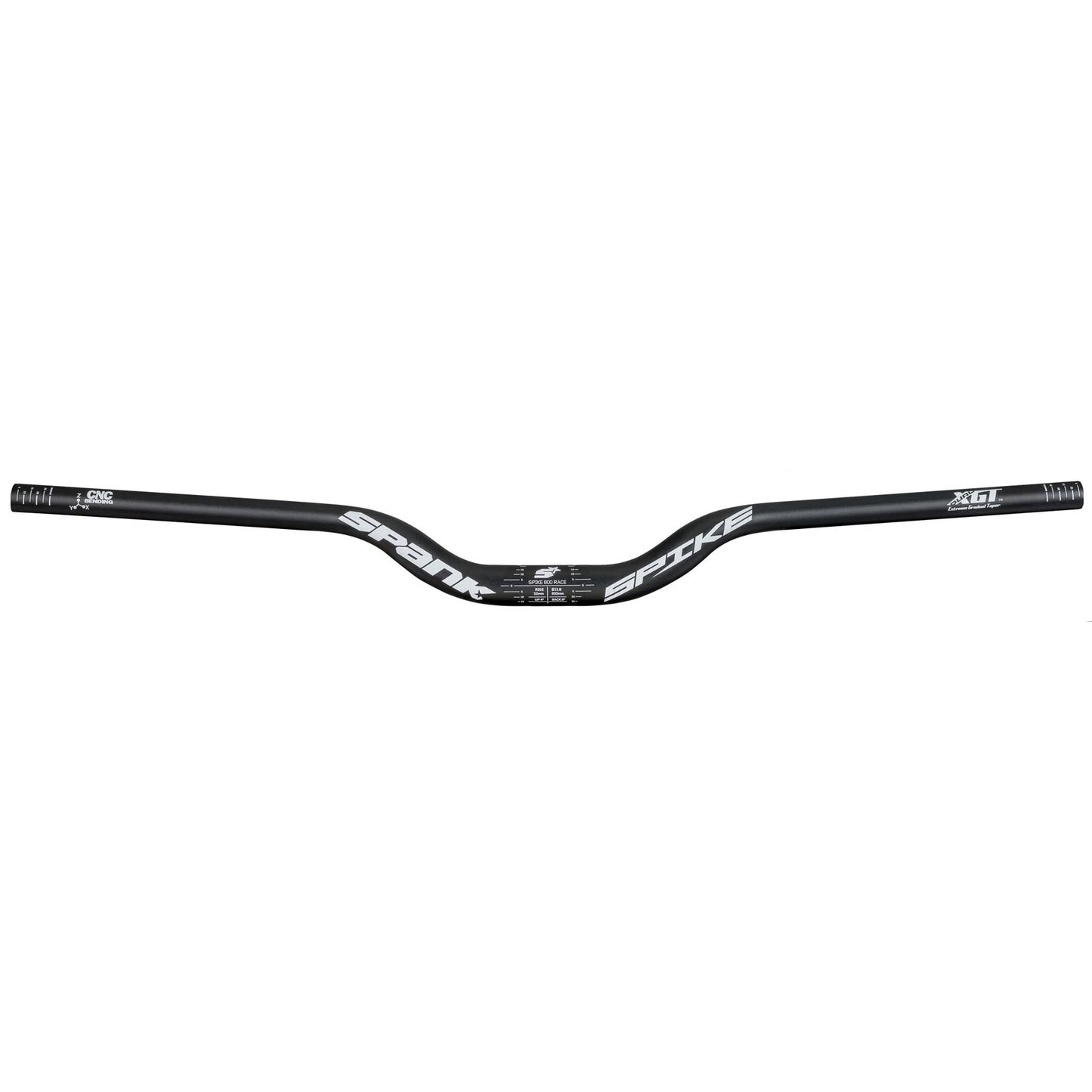 SPANK SPIKE 800 RACE Rise 50mm 800mm Μαύρο τιμόνι