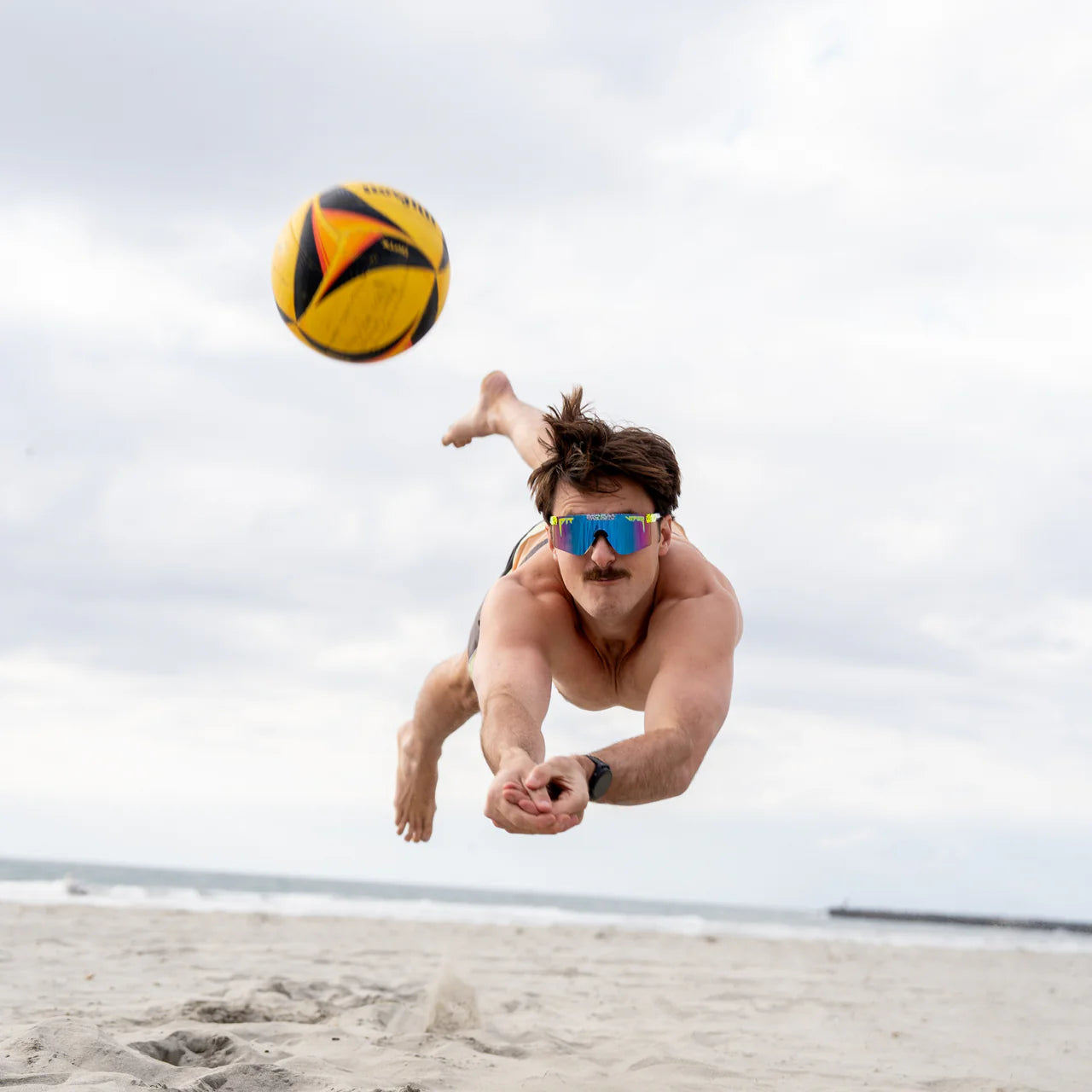 PIT VIPER THE REC BEACH ORIGINAL 2.0 NARROW HDPV Πολωτικά γυαλιά μπλε/μωβ