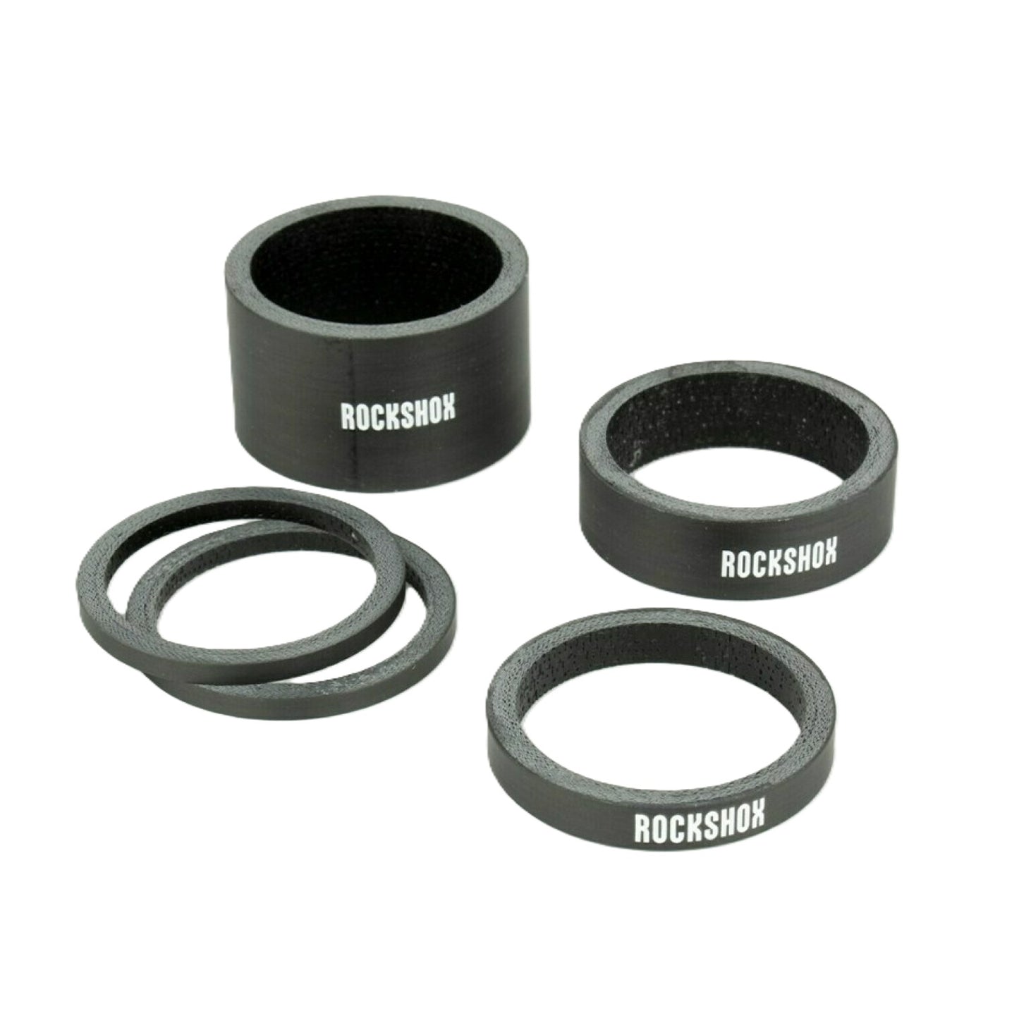 ROCKSHOX UD Carbon 1"1/8 Spacer Kit, Black