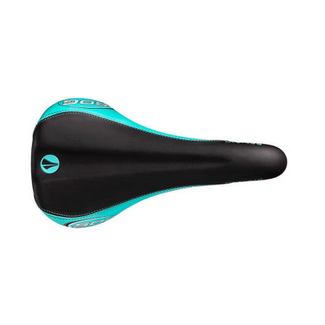 Saddle SDG BEL-AIR RL Rails CrMo Black/Turquoise