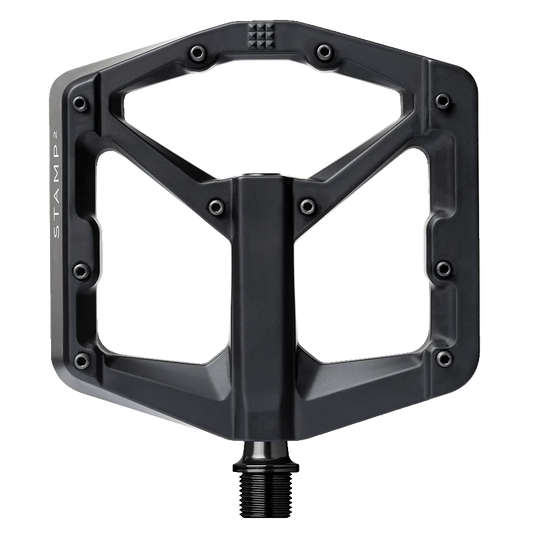 CRANKBROTHERS STAMP 2 Μεγάλα επίπεδα πεντάλ Μαύρο