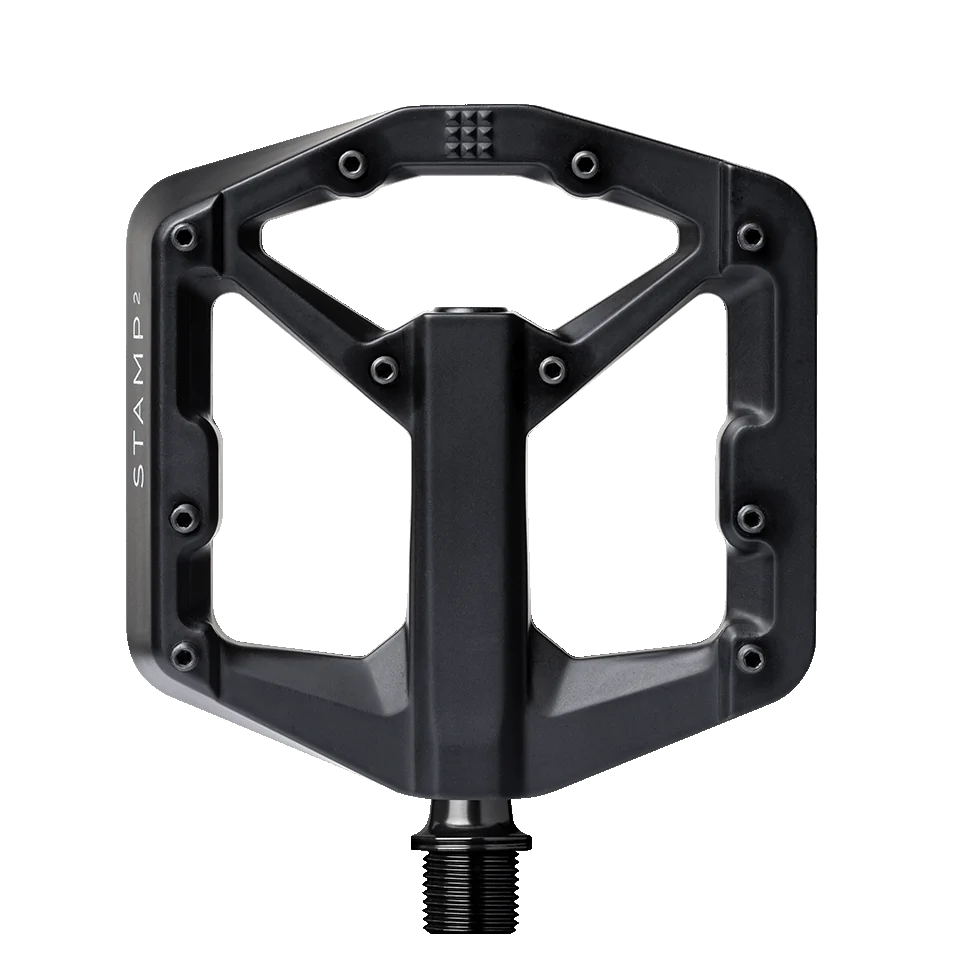 CRANKBROTHERS STAMP 2 Μικρά επίπεδα πεντάλ Μαύρο