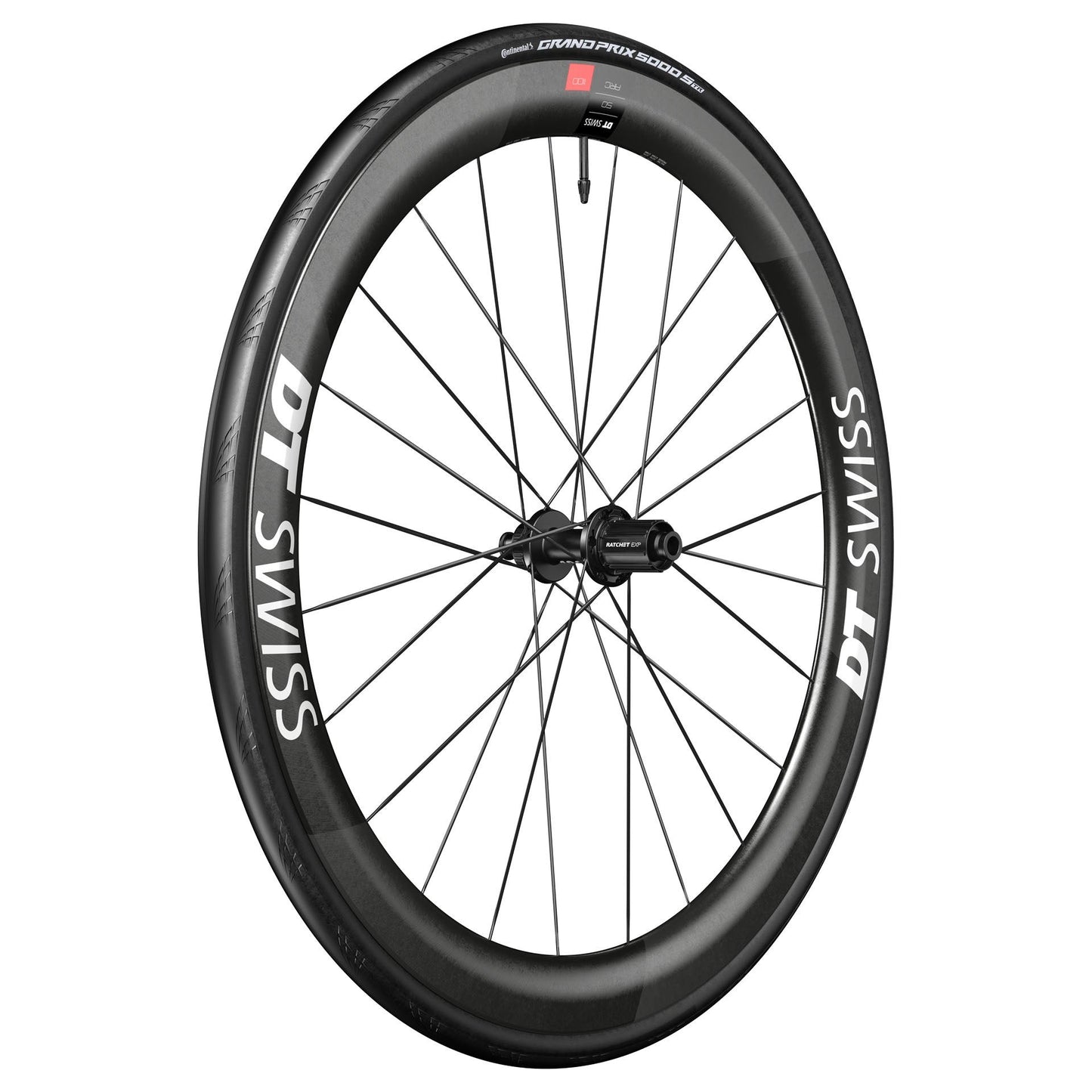 Pair of DT SWISS ARC 1100 DICUT WTS SPO 50 DISC Tubeless Ready Wheels (Center Lock)