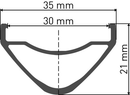 Ζεύγος τροχών DT SWISS EX 1700 SPLINE 30 mm 29" 15x110/12x148 mm Boost