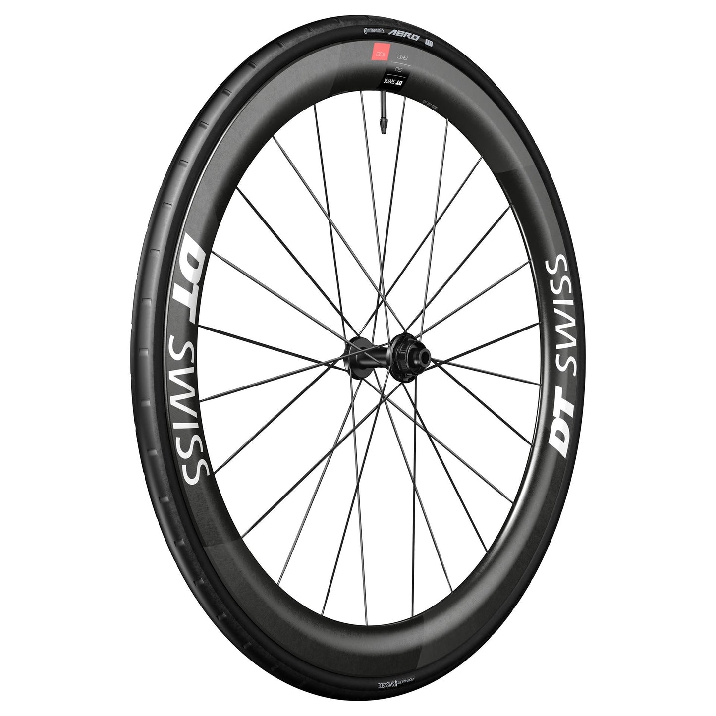 Pair of DT SWISS ARC 1100 DICUT WTS SPO 50 DISC Tubeless Ready Wheels (Center Lock)