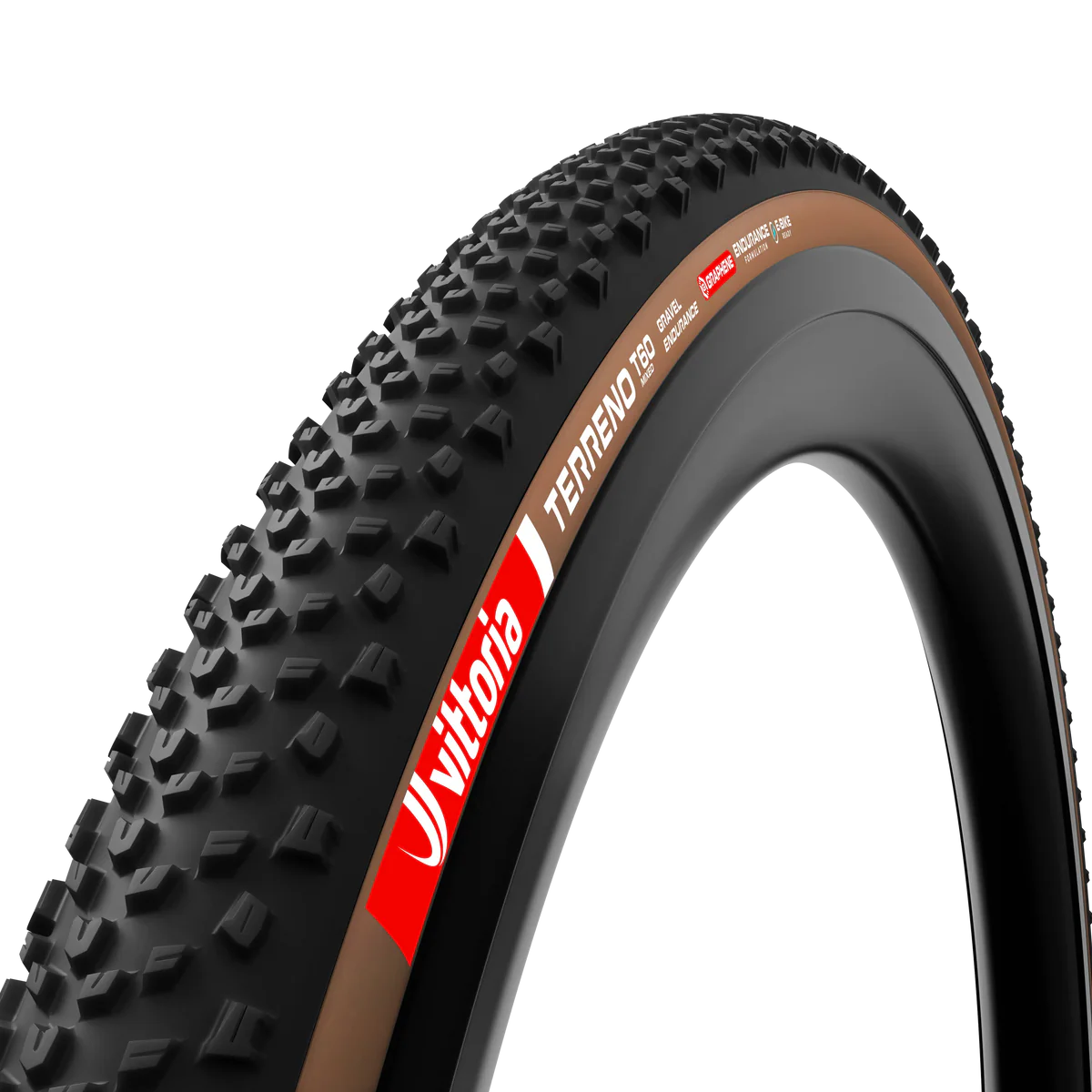 VITTORIA Terreno T60 Mixed 700x45c Gravel Endurance G2.0 Tubeless Ready Soft Beige Q2 2025 tire