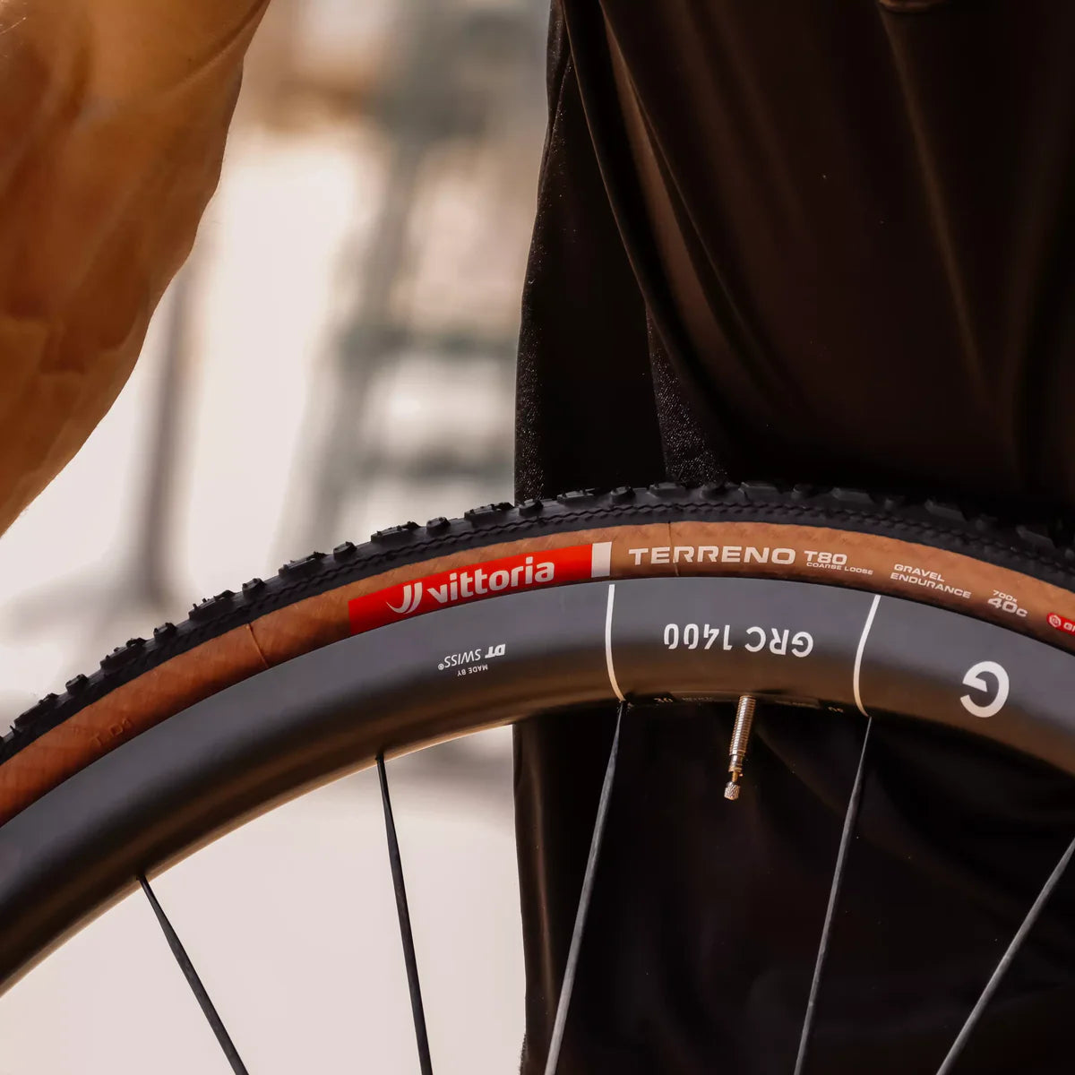 VITTORIA Terreno T80 χοντρό χαλαρό 700x40c Gravel Endurance G2.0 Tubeless Ready Soft Beige Q2 2025 ελαστικό