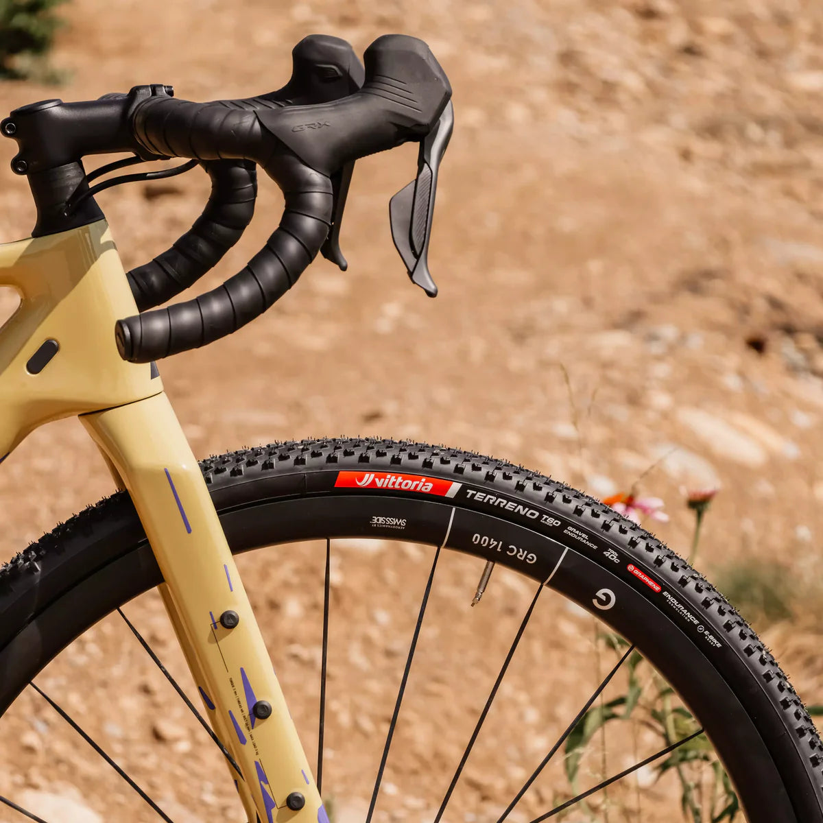 VITTORIA Terreno T60 Mixed 700x45c Gravel Endurance G2.0 Tubeless Ready Soft Black Q2 2025 tire