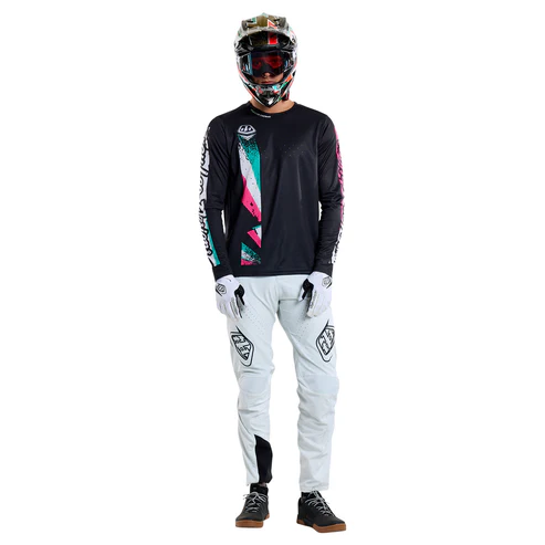 TROY LEE DESIGNS SPRINT FULL PULL Μακρυμάνικο Jersey Μαύρο 2025