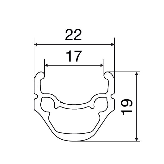 Ζεύγος τροχών MAVIC CROSSRIDE UB 26" 9x135/100mm