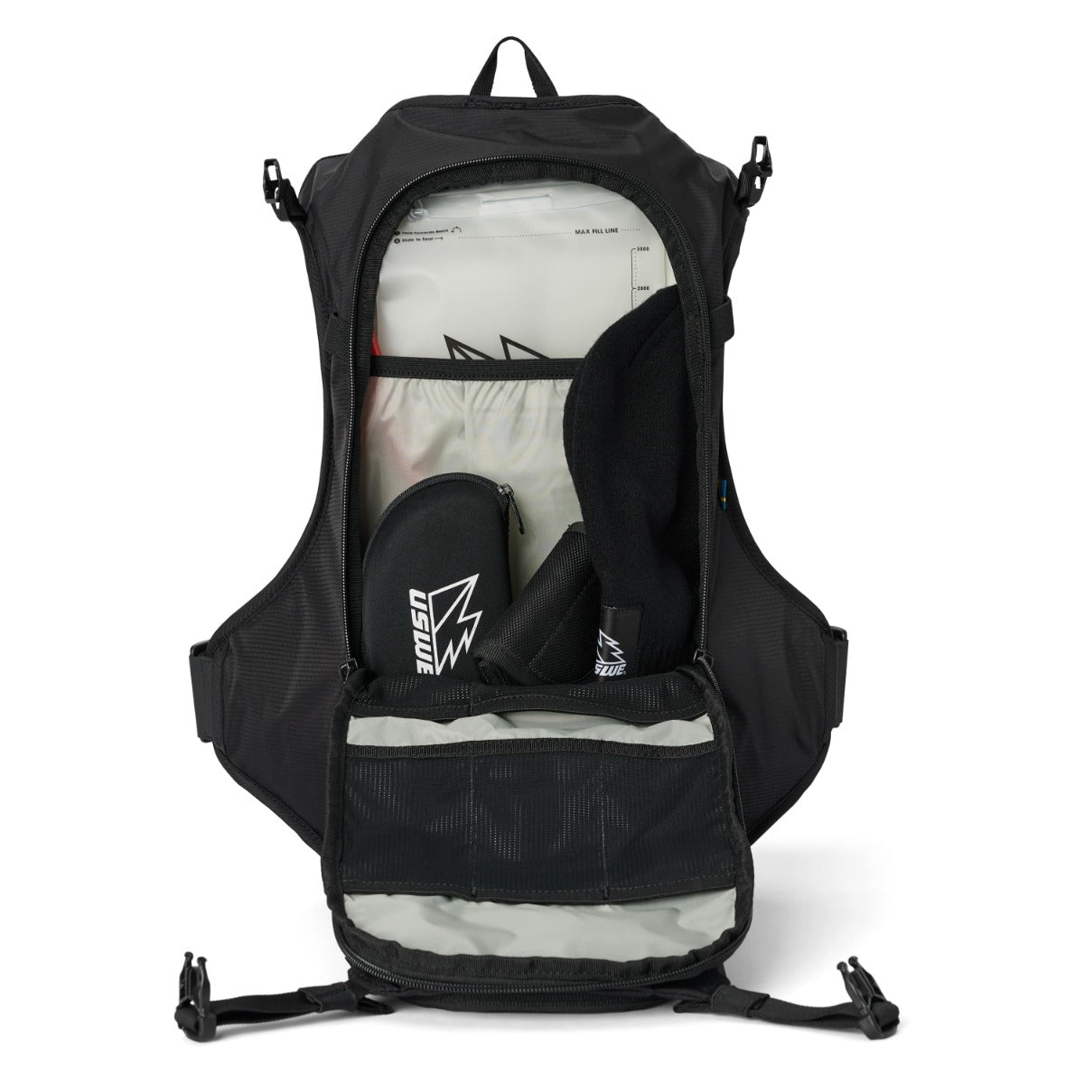 USWE MTB HYDRO 12 L τσάντα ενυδάτωσης μαύρο