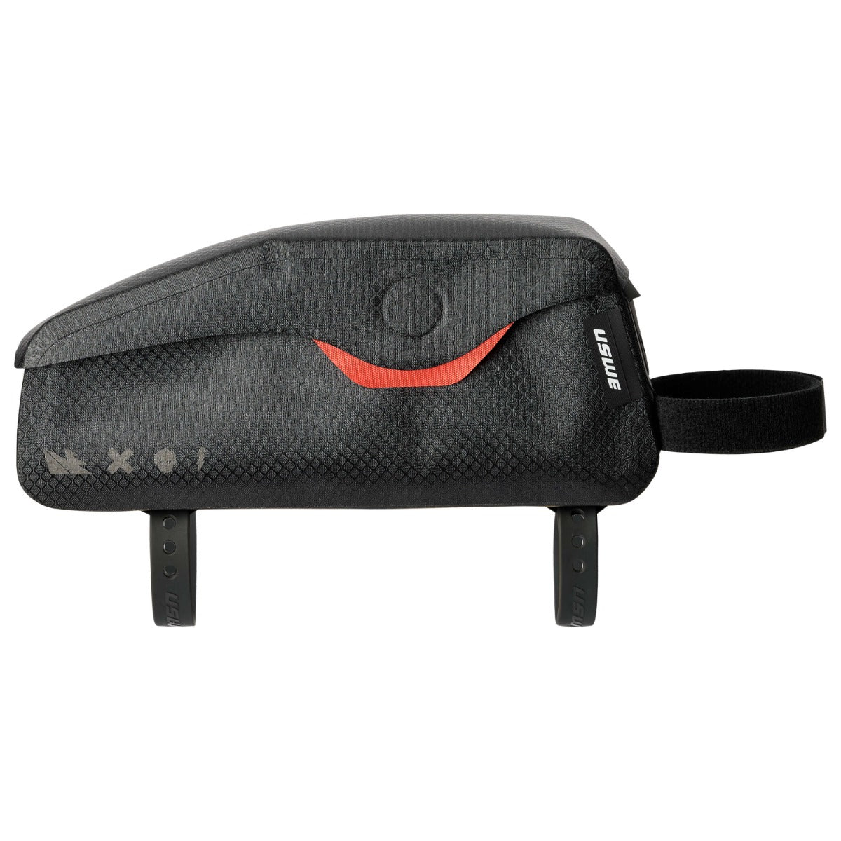 USWE TOP TUBE MAGNETIC 1.2 L τσάντα πλαισίου μαύρο