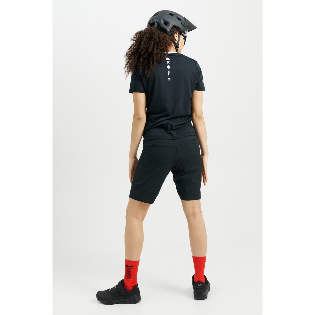 Γυναικείο USWE HYBRID MTB Short Μαύρο