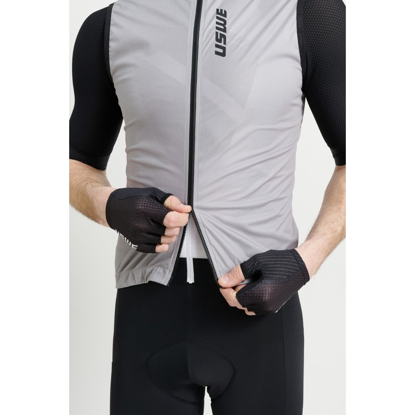 USWE WIND GRAVEL Grey Sleeveless Jacket