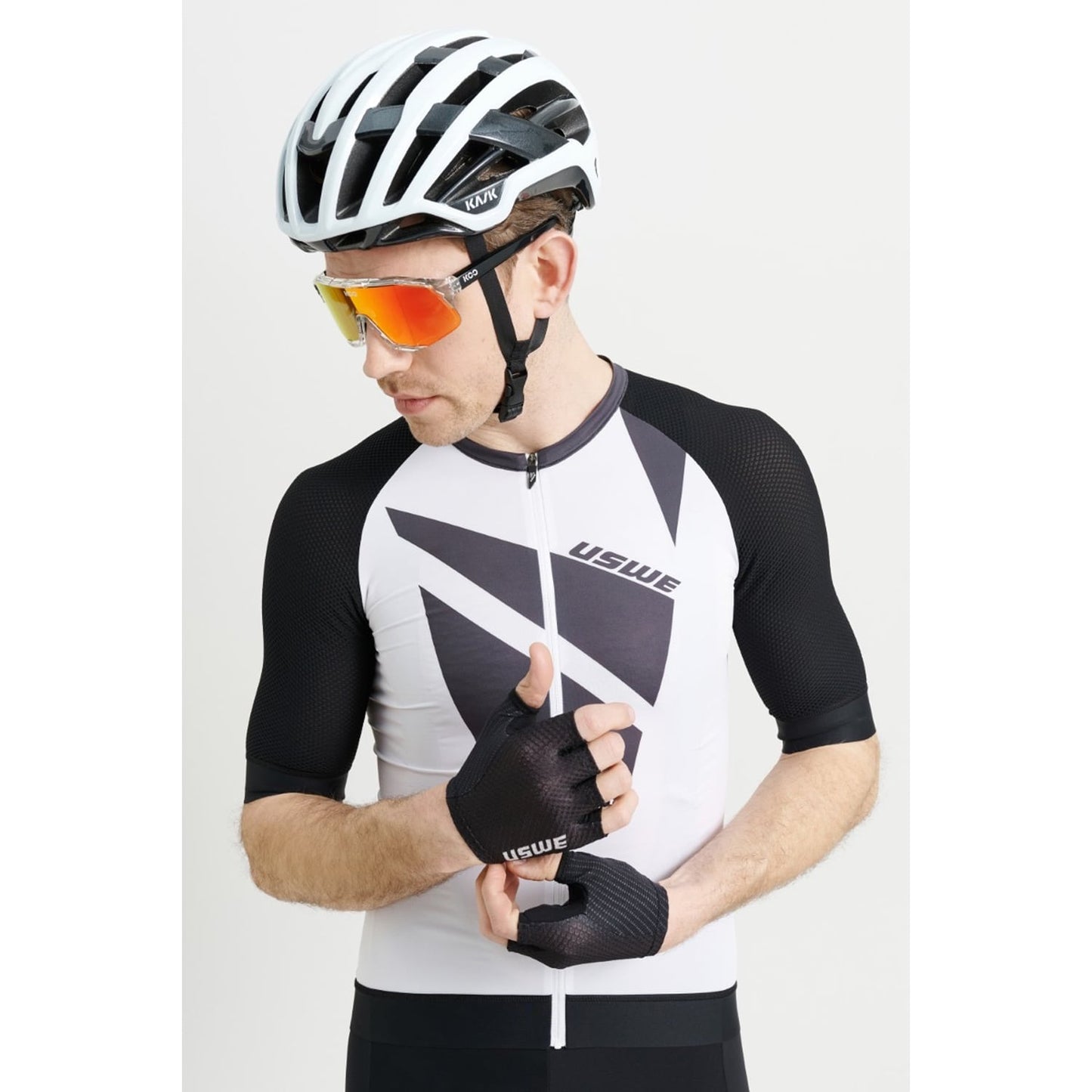 USWE SKARP GRAVEL Κοντομάνικο Jersey Λευκό