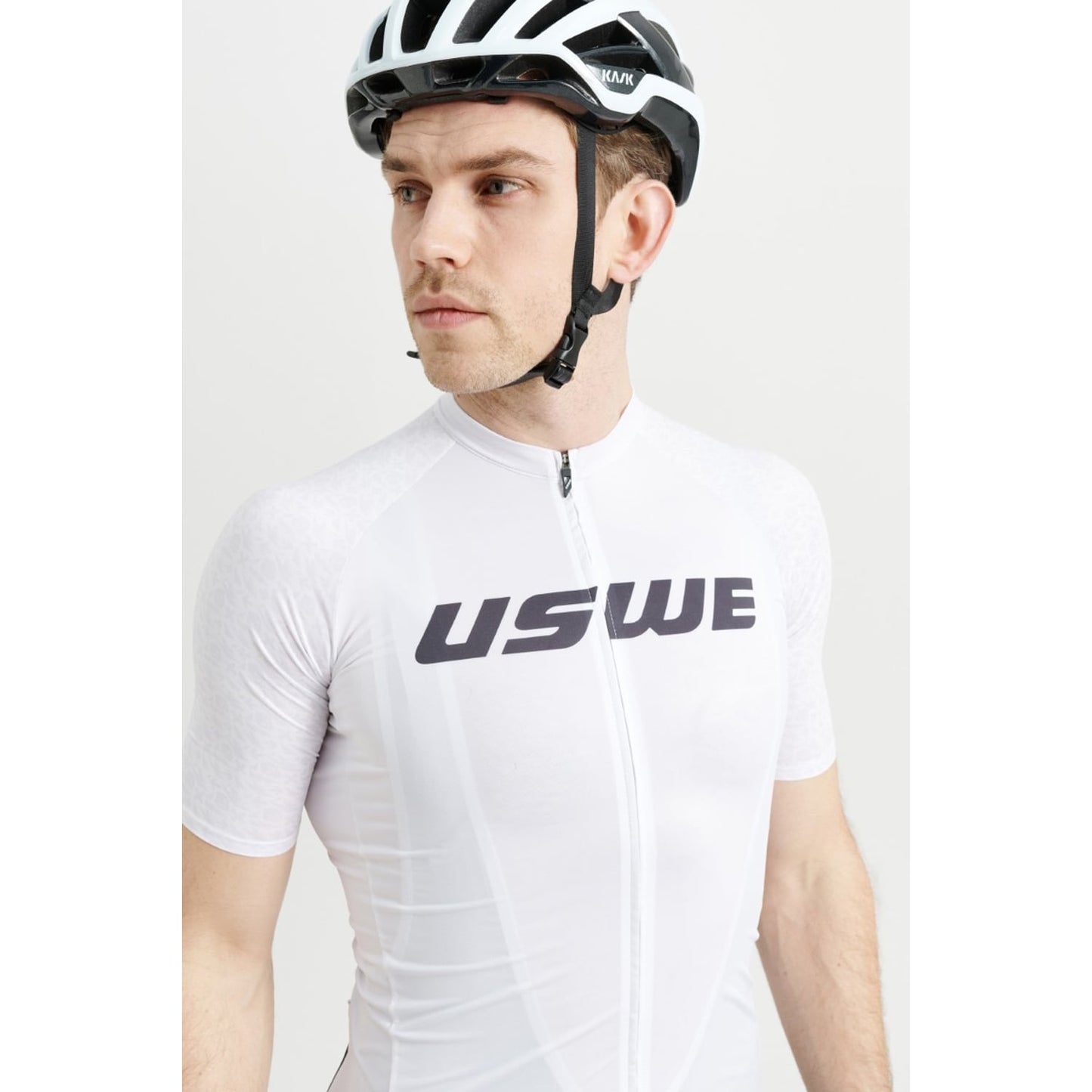 USWE GRUS GRAVEL Κοντομάνικο Jersey Λευκό