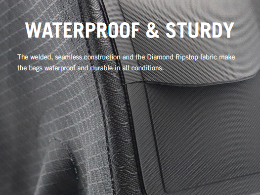 Frame Bag USWE TOP TUBE ZIPPERED 1.2 L Black