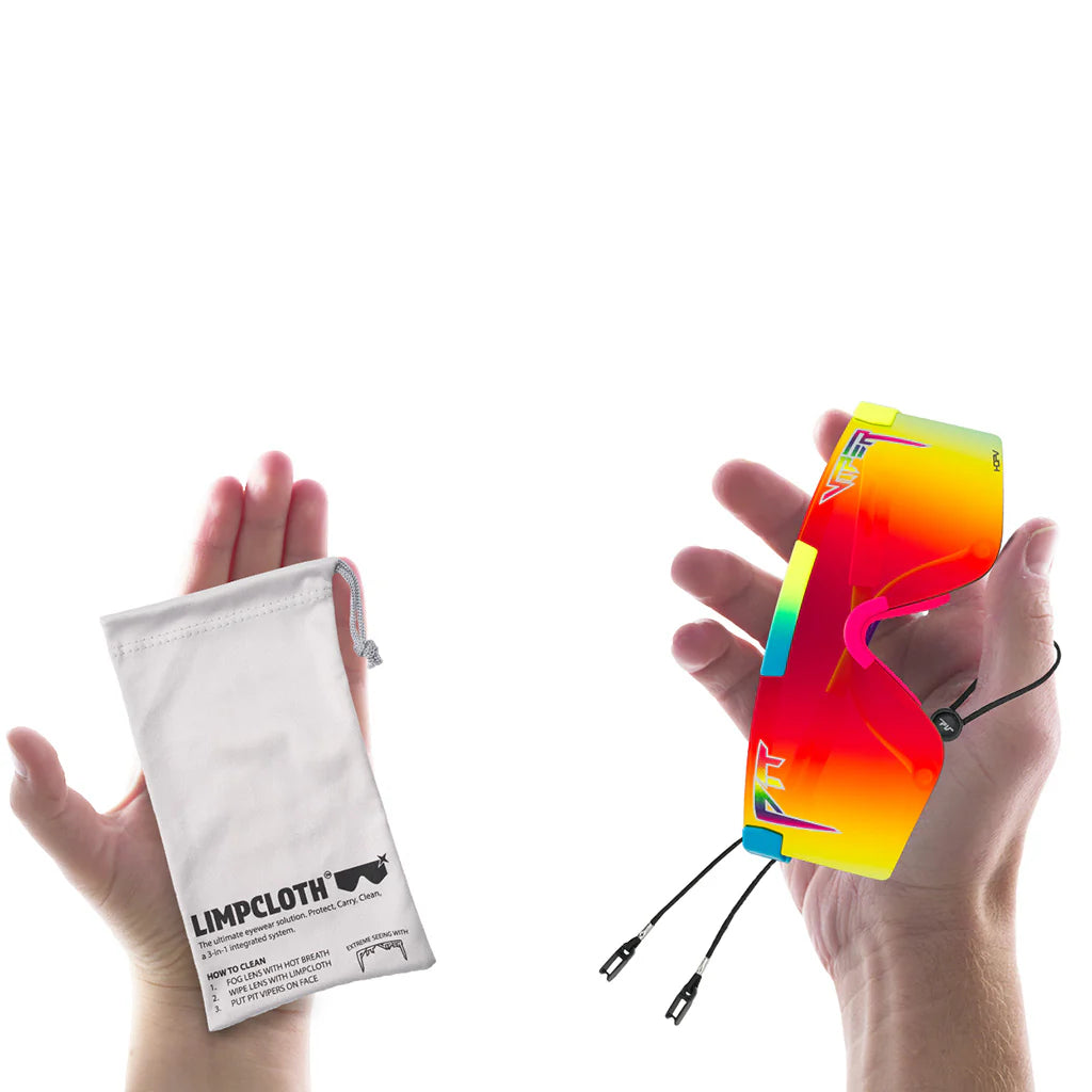 PIT VIPER THE PRIDE ORIGINAL 2.0 WIDE HDPV Rainbow Polarized Goggles