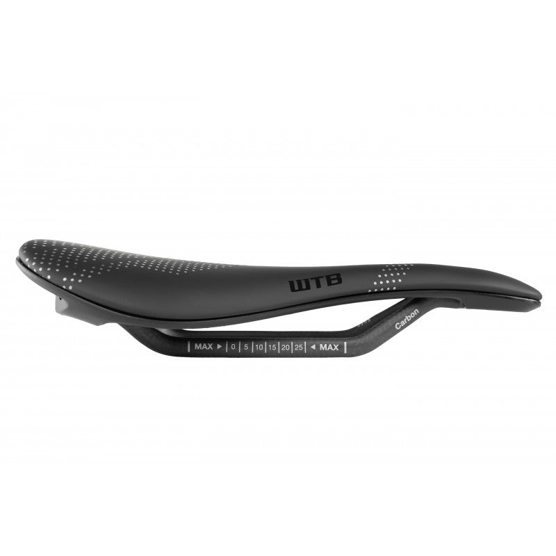 WTB GRAVELIER 140mm Carbon σέλα ράγες μαύρο