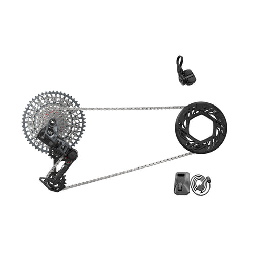 SRAM GX EAGLE E-MTB 104BCD AXS T-Type 36 DTS Clip-on 10/52 πακέτο